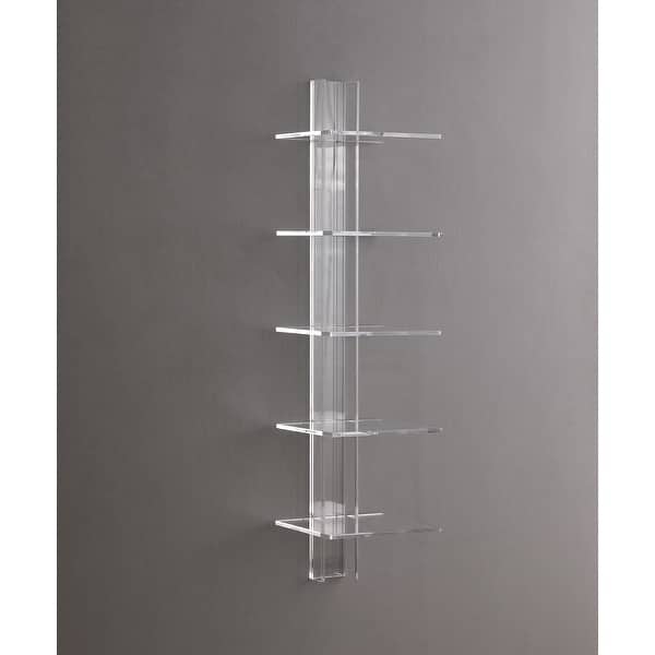 Spine Wall Black Book Shelves