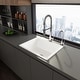 preview thumbnail 8 of 12, Eridanus Oslo 24-inch Undermount / Drop-in Kitchen Sink