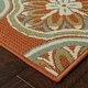 preview thumbnail 14 of 18, Malta Floral Lattice Indoor-Outdoor Area Rug