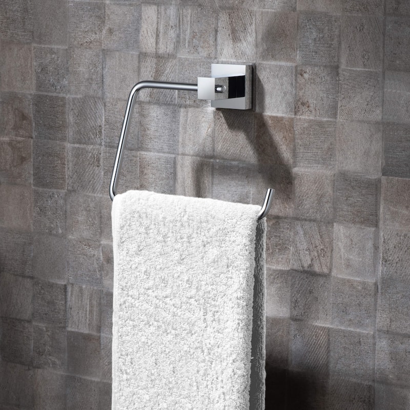 Cube 4-Piece Bathroom Hardware Set
