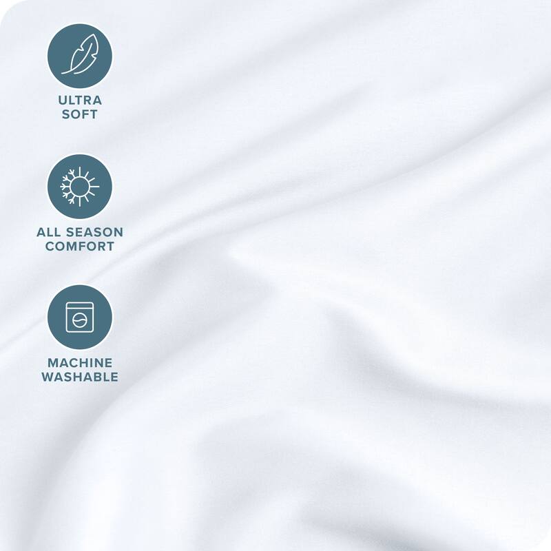 Bare Home Ultra-Soft Microfiber 24 Inch Extra Deep Pocket Fitted Sheet