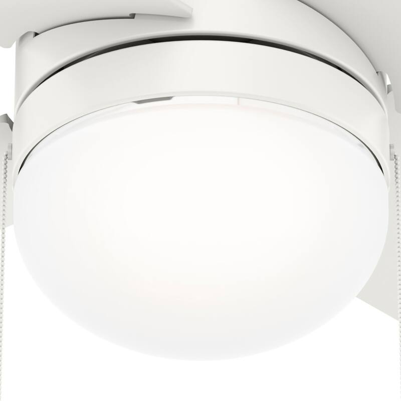 Hunter 52" Timpani Ceiling Fan w/ LED Light, Pull Chain