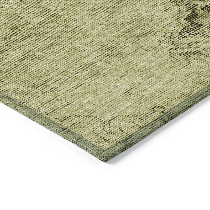 HomeRoots Oriental Traditional Rectangle Outdoor Rug