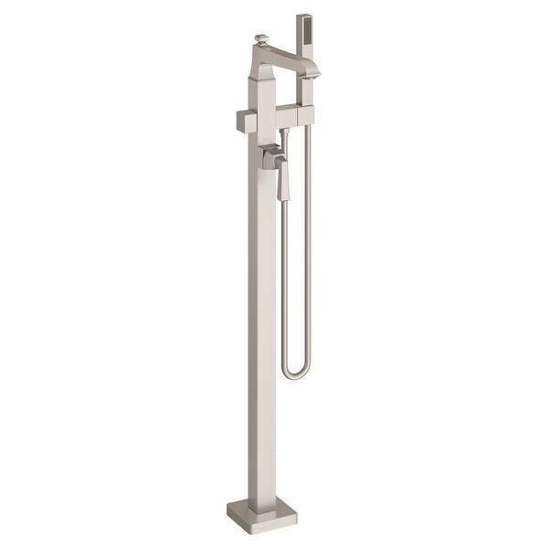 American Standard T455.951 Town Square S Floor Mounted Tub Filler with Built-In Diverter