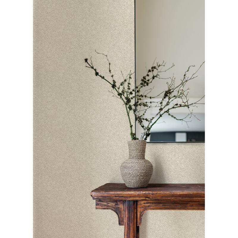 Woven Basket Wheat Wallpaper