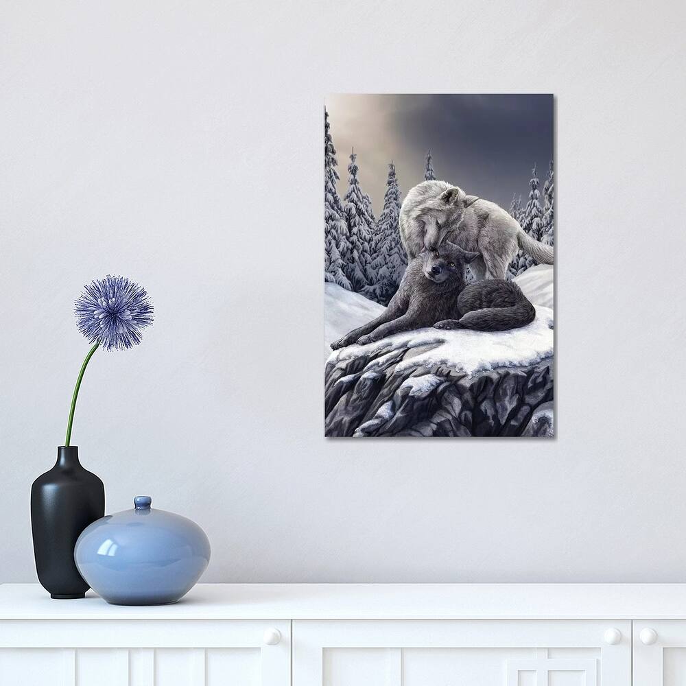iCanvas "Snow Kisses" by Lisa Parker Canvas Print