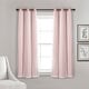 preview thumbnail 139 of 146, Lush Decor Grommet Sheer Panel Pair with Insulated Blackout Lining