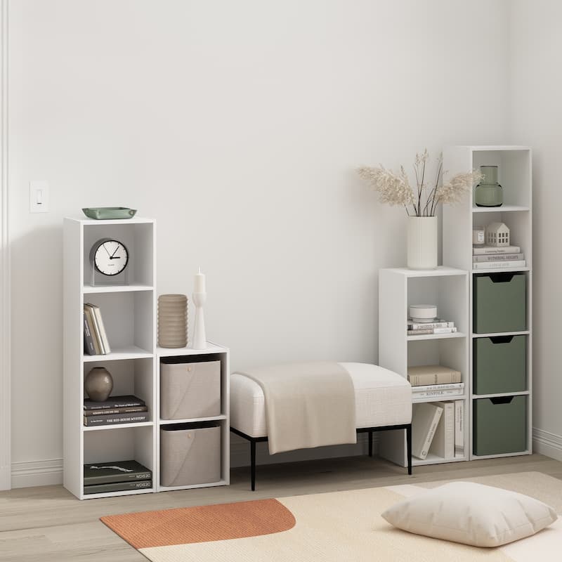 Furinno Pasir 4-Tier Open Shelf Bookcase