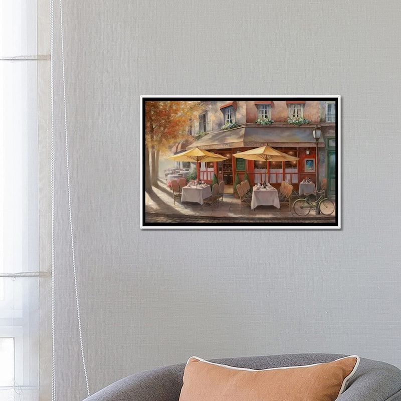 iCanvas "Le Petit Chatlet" by T.C. Chiu Framed