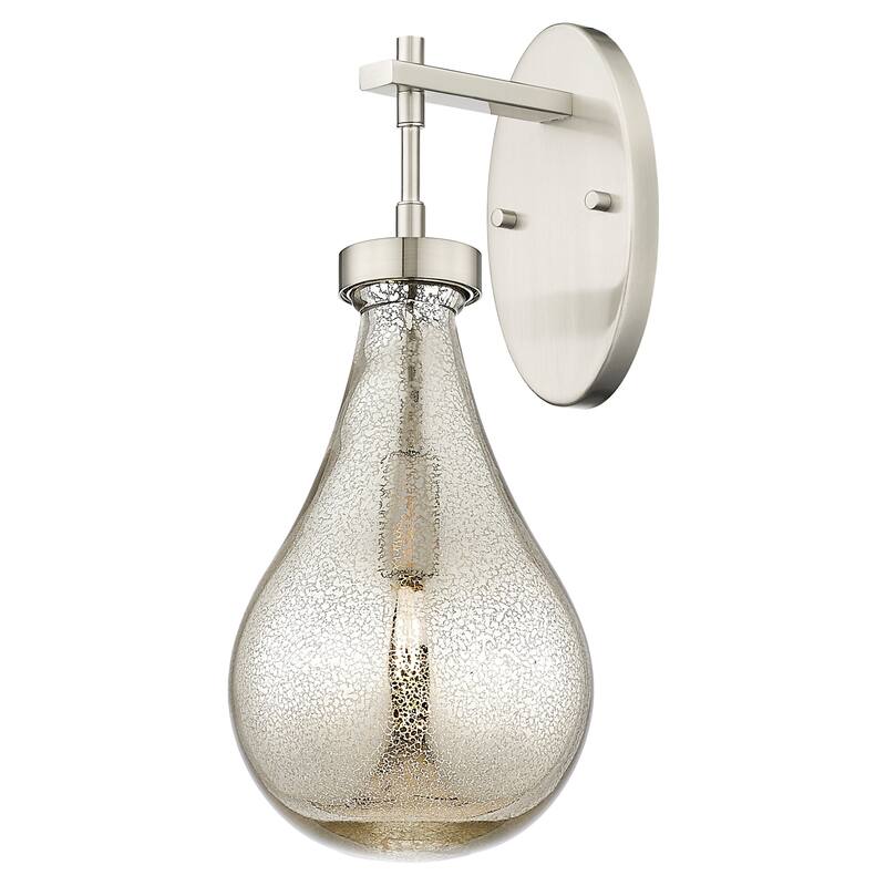 Innovations Lighting 451-1W-G451-7ME Owego 18" Tall Bathroom Sconce - Satin Nickel