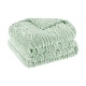 preview thumbnail 87 of 95, Superior Arctic Boho Jacquard Plush Fluffy Fleece Blanket