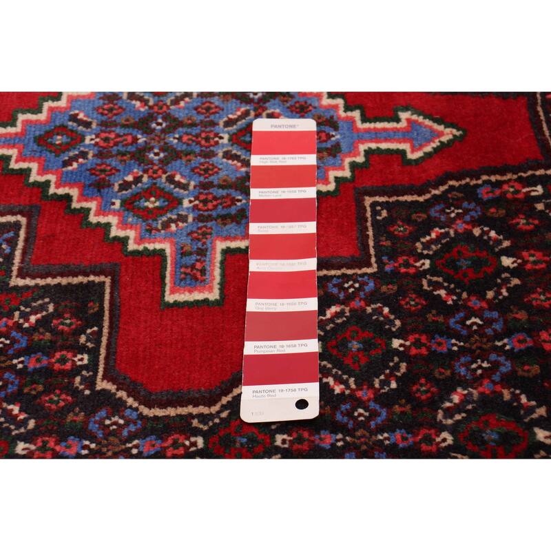 ECARPETGALLERY Hand-knotted Kayseri Vintage Red Wool Rug - 2'9 x 9'10