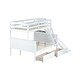 preview thumbnail 11 of 34, Storage Bunk Bed with 2 Drawers,Slide,Shelves,Ladder,Twin over Full for Home
