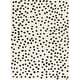 preview thumbnail 6 of 23, Livabliss Rodos Dots Area Rug Black/Cream - 5' 3" x 7'