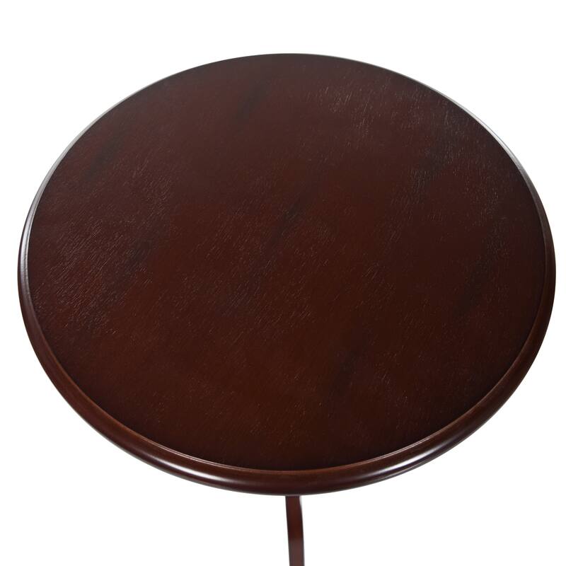 StyleCraft Harbor Breeze Round Pedestal Side Table