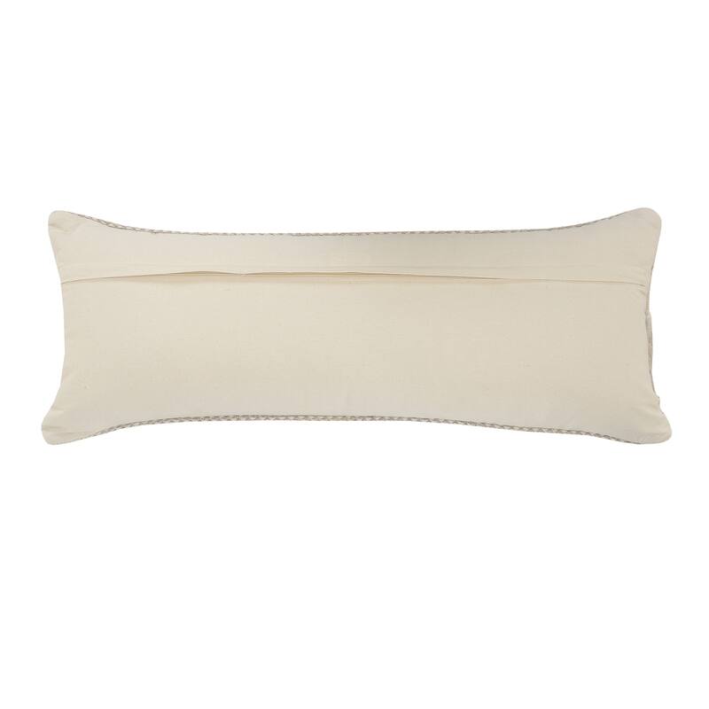 Sevita Willow Fringed Cotton Throw Pillow