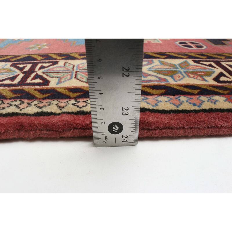 ECARPETGALLERY Hand-knotted Kayseri Vintage Red Wool Rug - 3'6 x 5'3