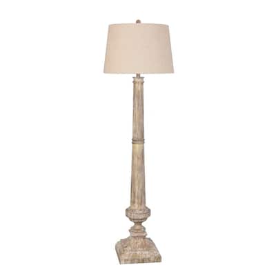Polyresin 62" Floor Lamp - 62