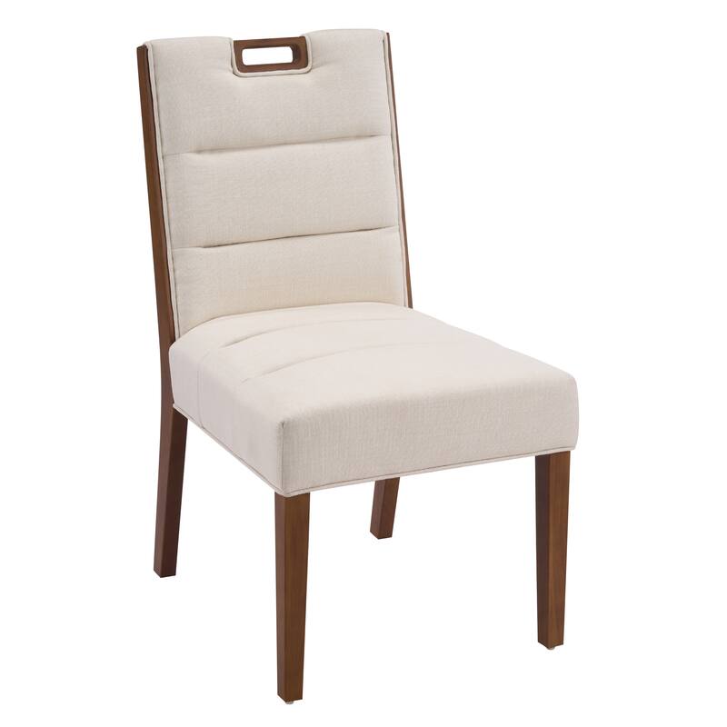 Christopher Knight Home - Modern Wooden Upholstered Dining Chair Set