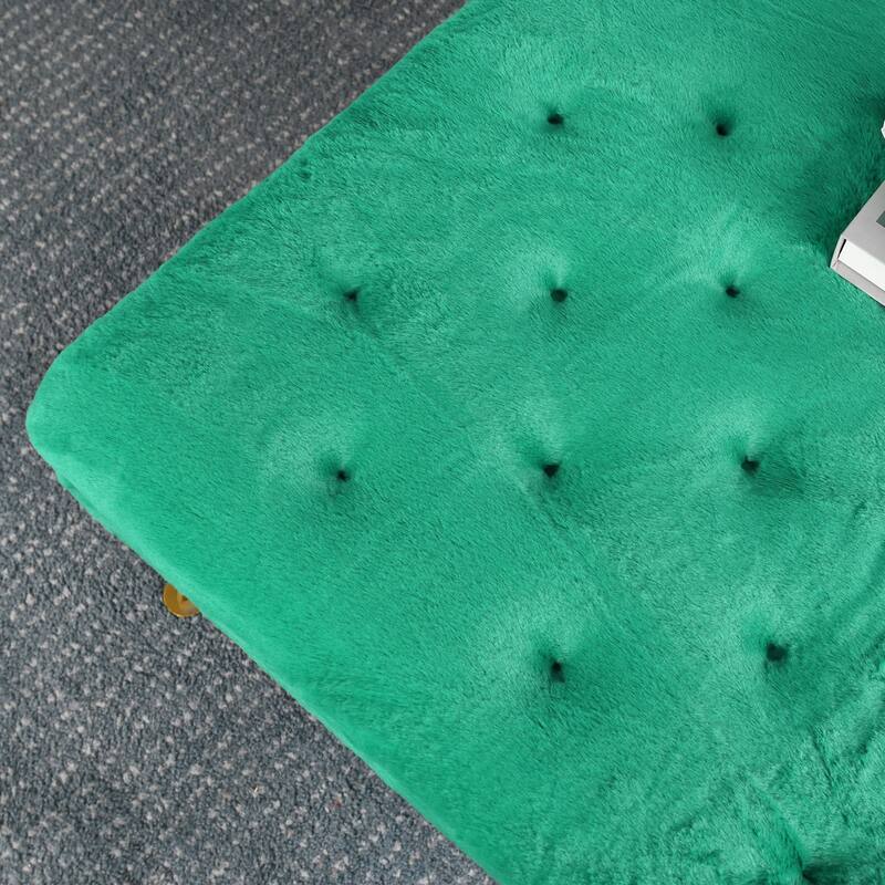 Square Fauxfur Coffee Table - 33"x33" x18"