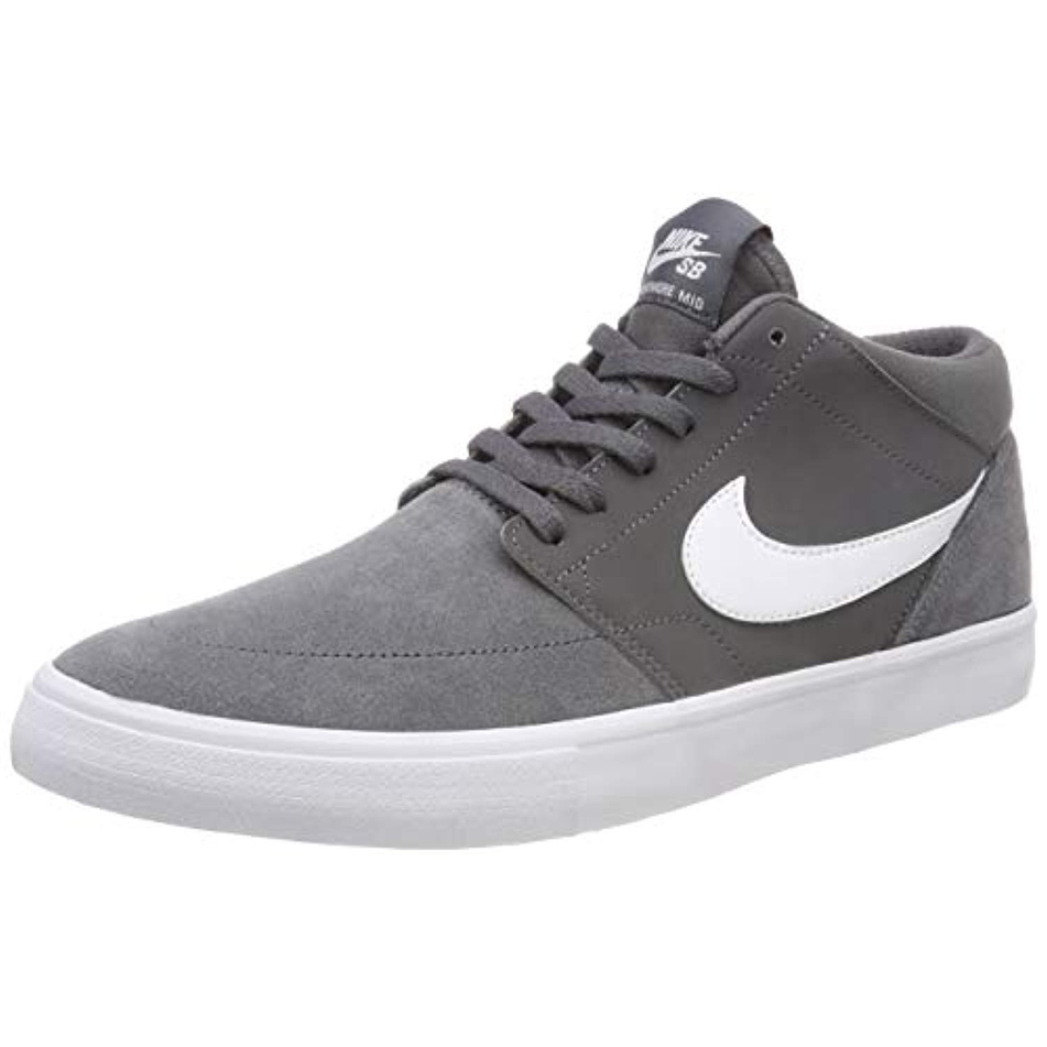 Nike Sb Solarsoft Portmore Ii Mid Men's Skate Shoes (12 D(M) Us, Dark Gray White) Nike Sb Solarsoft Portmore Ii Mid Men's Skate Shoes (12 D(M) Us, Dark Gray White)