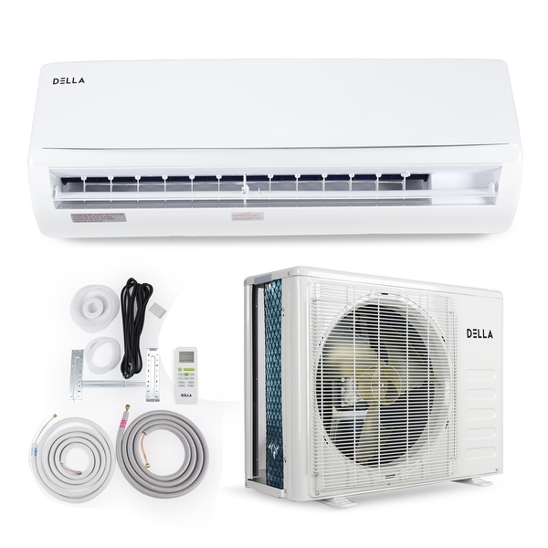 DELLA 18,000 BTU 230V21.5 SEER Mini Split Heat Pump Inverter Air