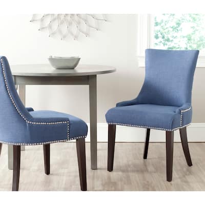 SAFAVIEH Lester Dining Chair (Set of 2) - 24"W x 25"D x 39"H
