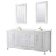 Option White / White Quartz Top / Brushed Gold Hardware