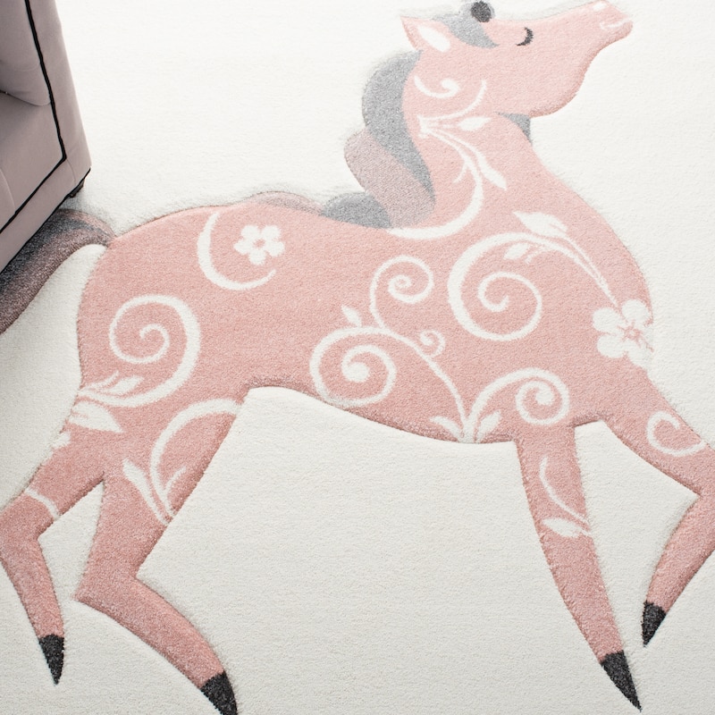 SAFAVIEH, Carousel Kids Mareke Unicorn Rug