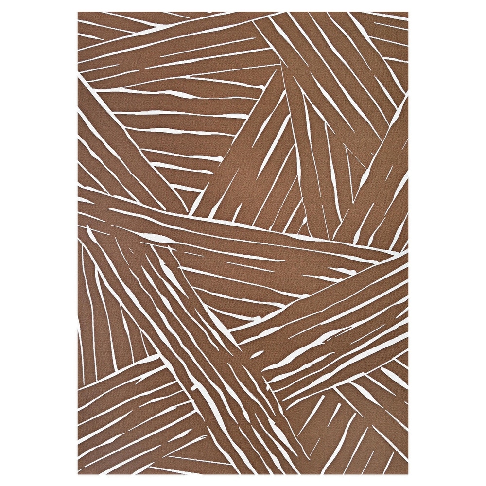 Dream Decor Rugs Gelato Bordeaux Indoor Outdoor Area Rug