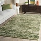 preview thumbnail 2 of 105, SAFAVIEH Handmade Natura Eduina New Zealand Wool Rug 4' x 6' - Green/Ivory - Rectangle