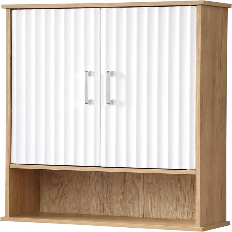 Bathroom Wall Cabinet - 7.9"D x 23.6"W x 27.6"H
