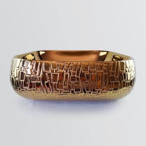 Rosa Imperial Jewel Rose Gold Vessel Sink