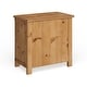 preview thumbnail 4 of 10, Sierren Country Wood 3-Drawer Nightstand with USB Outlet by Furniture of America