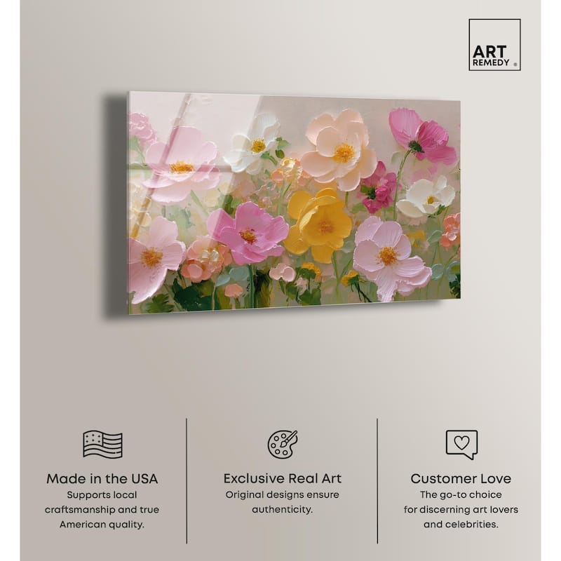 Expressed in Petals II Acrylic by Art Remedy, Ready to Hang