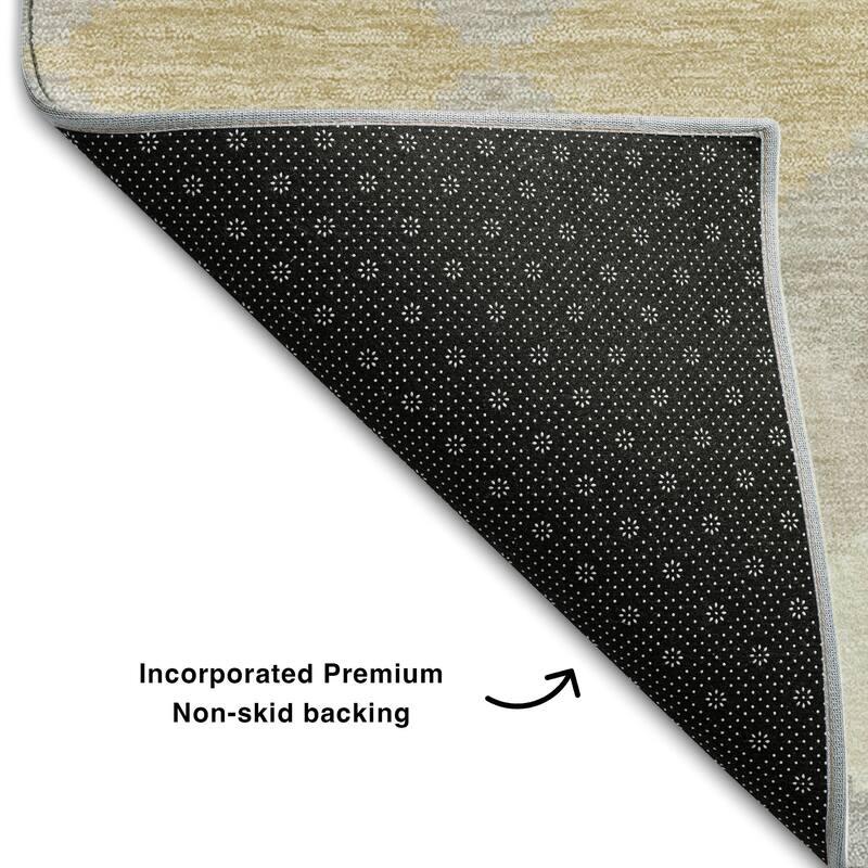 Premium Washable Super Soft Diamond Modern Mayfield Rug