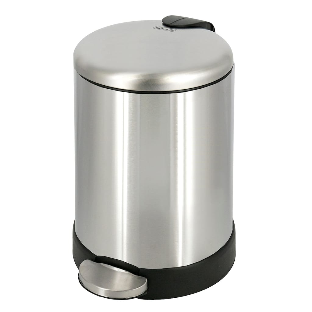Glad Small Stainless Steel Trash Can