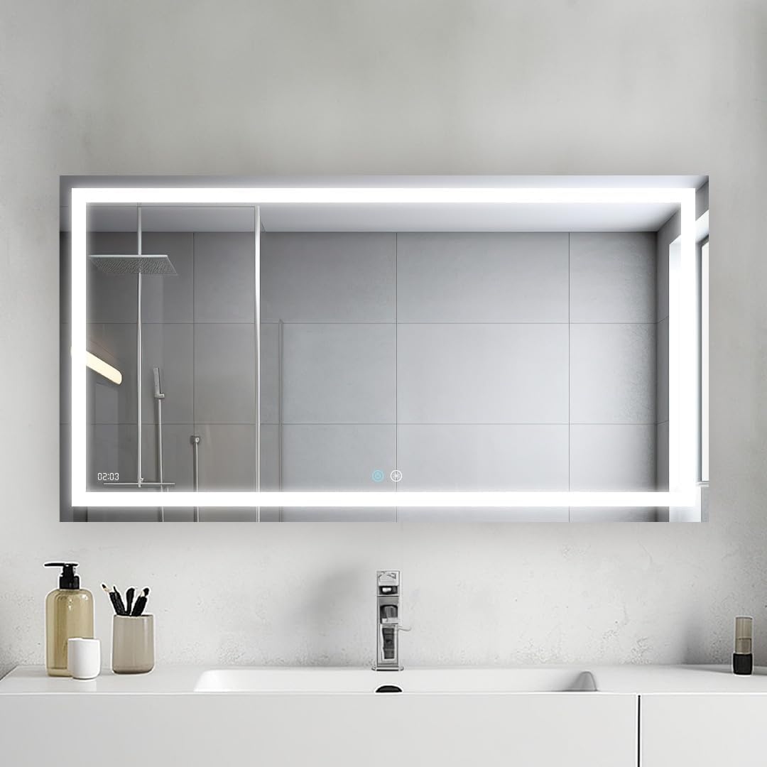 Aquadom daytona wall mount led lighted mirror best sale