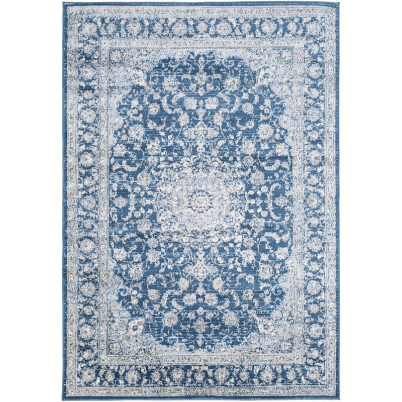 Livabliss Monte Carlo Updated Traditional Medallion Area Rug