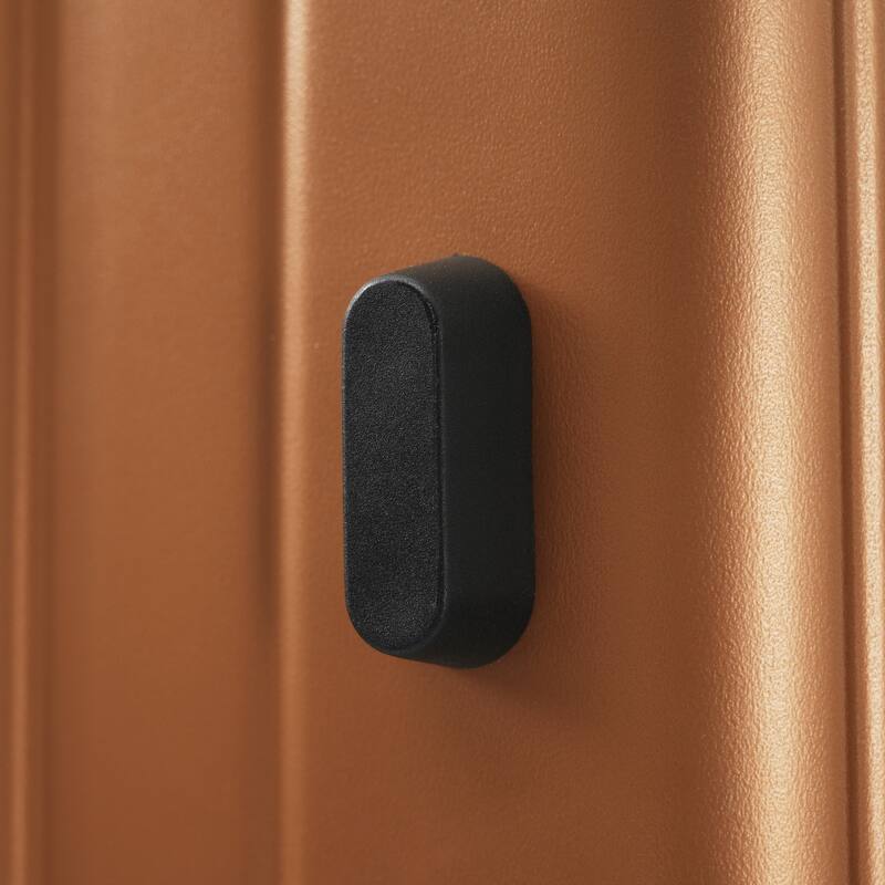 Luggage Sets 5 Piece with Half-opening, Hardside Carry On Suitcase Set with Double Spinner Wheel, with USB Port,TSA Locks