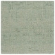 preview thumbnail 9 of 25, SAFAVIEH Hand-Tufted Ebony Randah Modern & Contemporary Wool Rug 6' Square - Green - Square