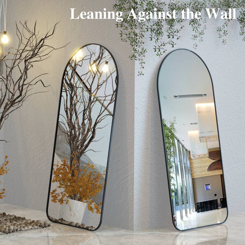 71"H Full Length Mirror with Metal Frame for Hair Salons