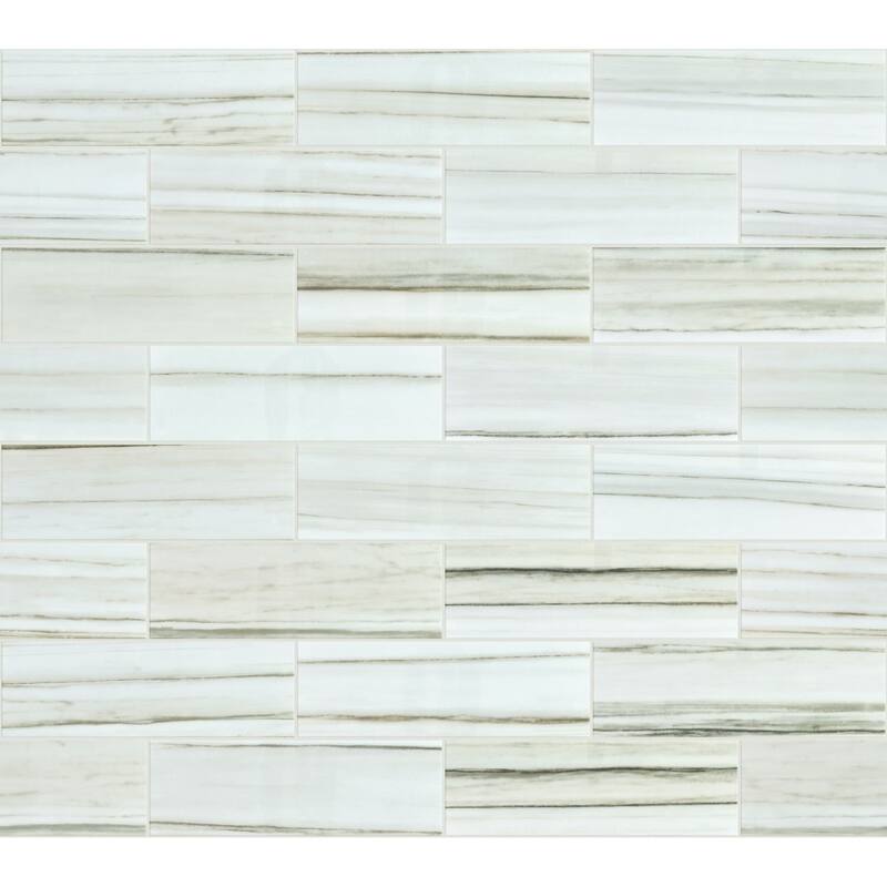 Shaw Casino - 4" x 12" Rectangle Floor Tile - Polished Visual - Sold - Zebrino