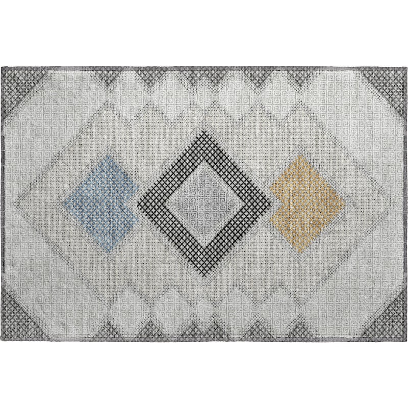 Premium Washable Super Soft Modern Global Mayfield Rug