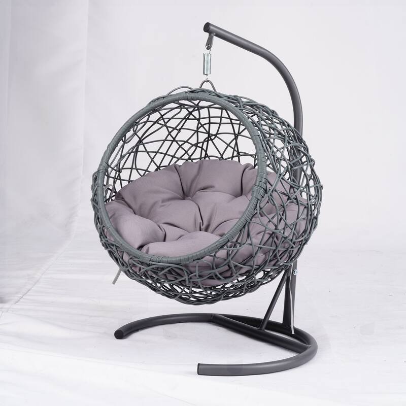 Cat Swing Bed with Stand & Cushion
