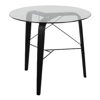 Carson Carrington Culnady Mid-Century Modern Round Dinette Table