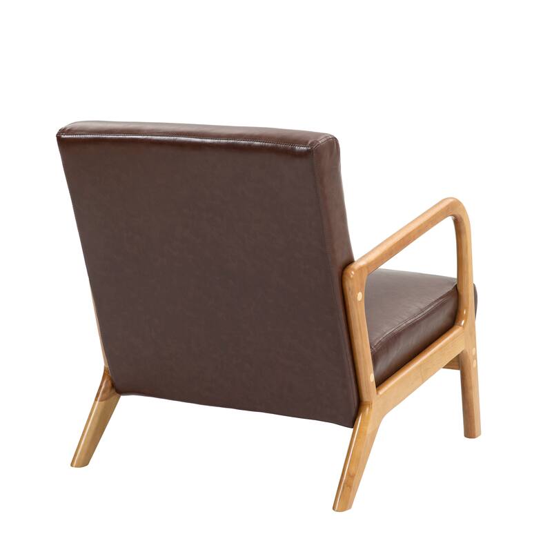 Upholstered Armchair Leisure Chair Accent Chairs Set of 2 with Pillow