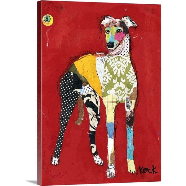 "Greyhound II" Canvas Wall Art