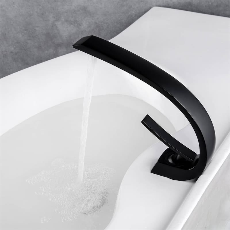 Single Handle Bathroom Sink Faucet One Hole Modern Bathroom Vanity Basin Faucets Mixer Taps With Valve