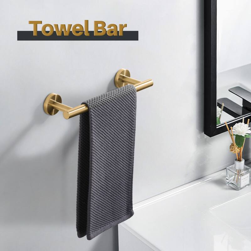 WOWOW Mutiple length Wall Mounted Stainless Steel Towel Bar